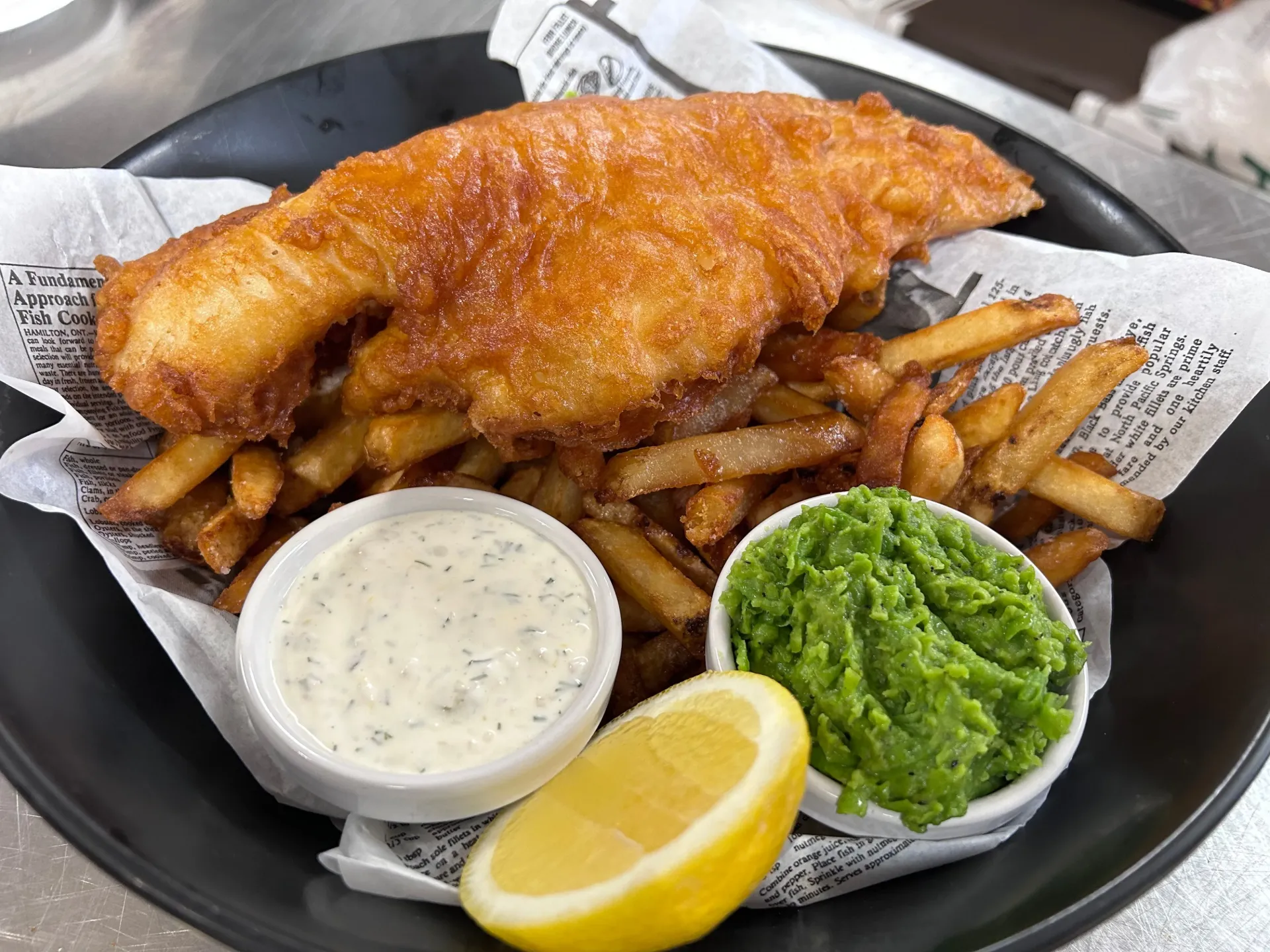 Malley's Beer Battered Red Snapper