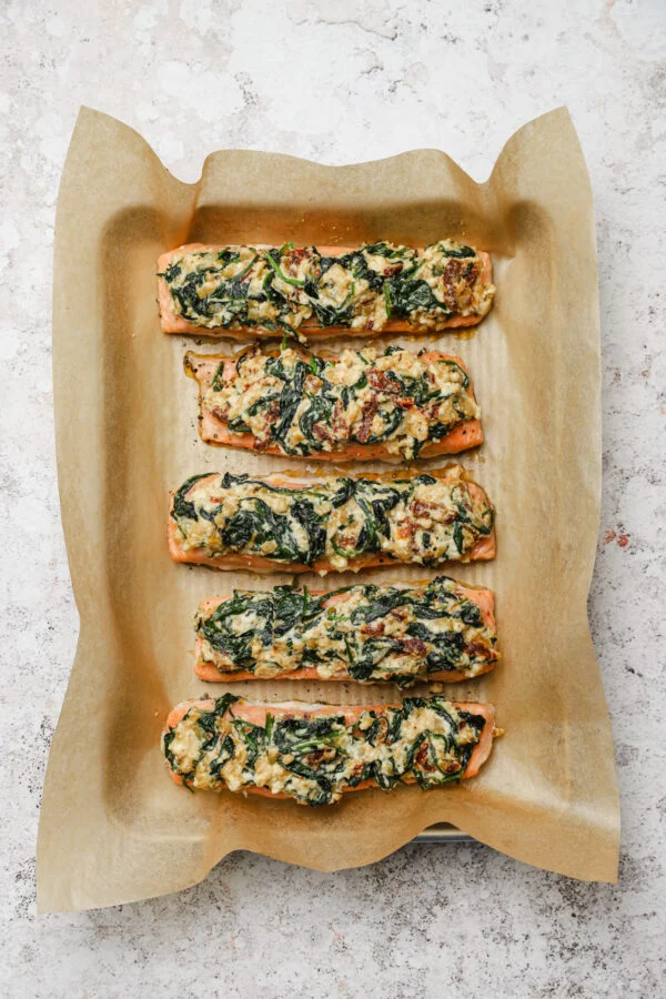 [SQ1904727] Arctic Char with Brie and Sundried Tomatoes (Allergy Alert: contains cashews)