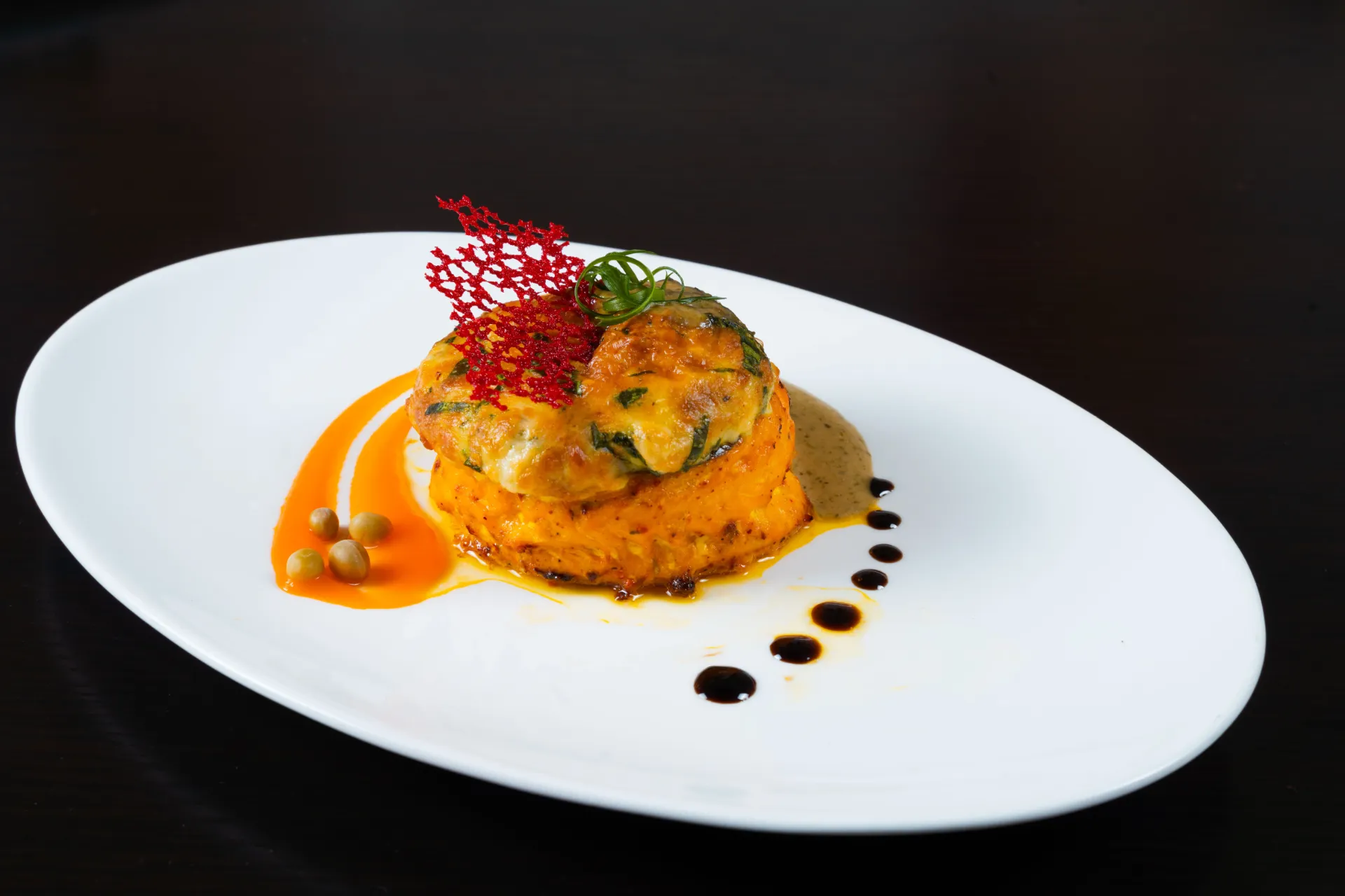 [SQ1457783] Bacon-wrapped Seafood Cake Delight 