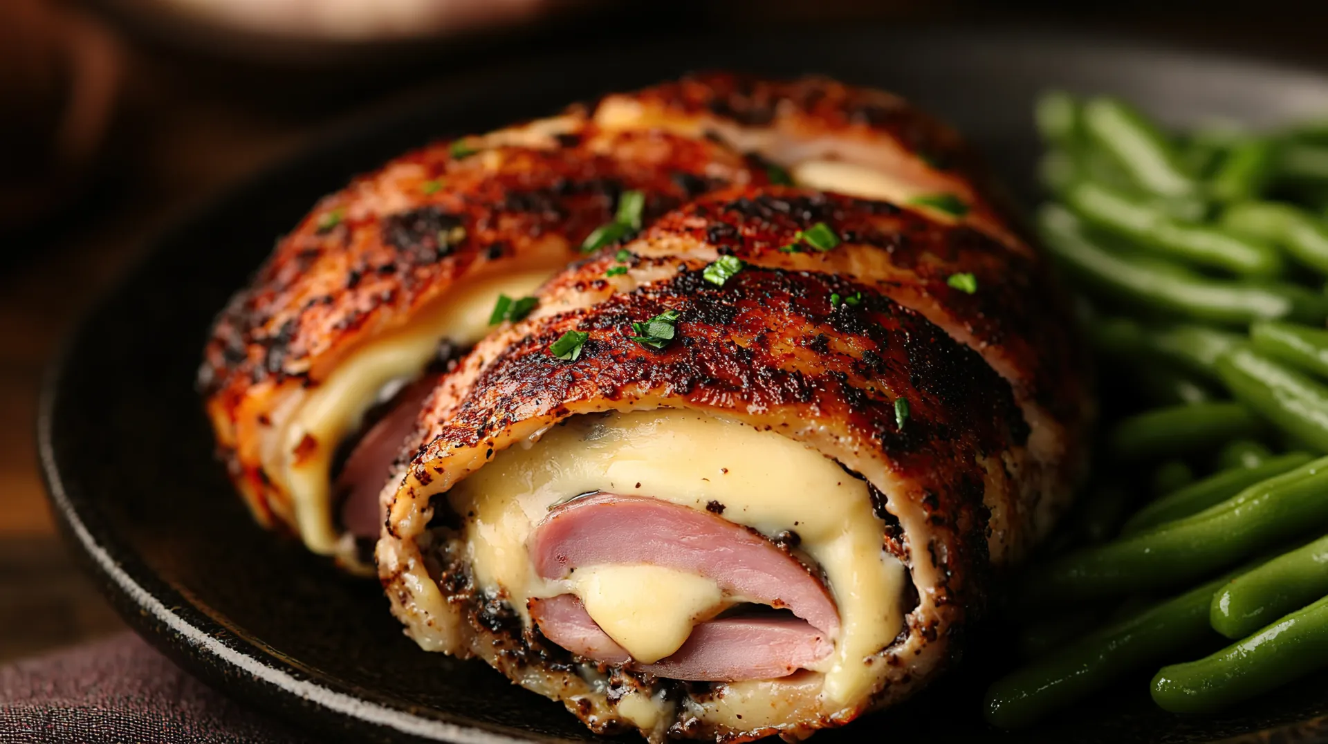 [SQ8915657] Deluxe Cordon Swiss with applewood bacon (gluten free)